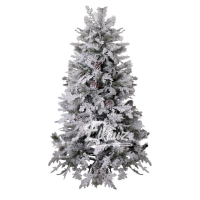 Новогодняя елка "Полярная сказка", с шишками, 240 см.