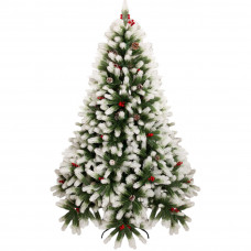 Елка "Ягодная красавица", с шишками и ягодами, размер - 500 см.