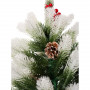 Елка "Ягодная красавица", с шишками и ягодами, размер - 400 см.